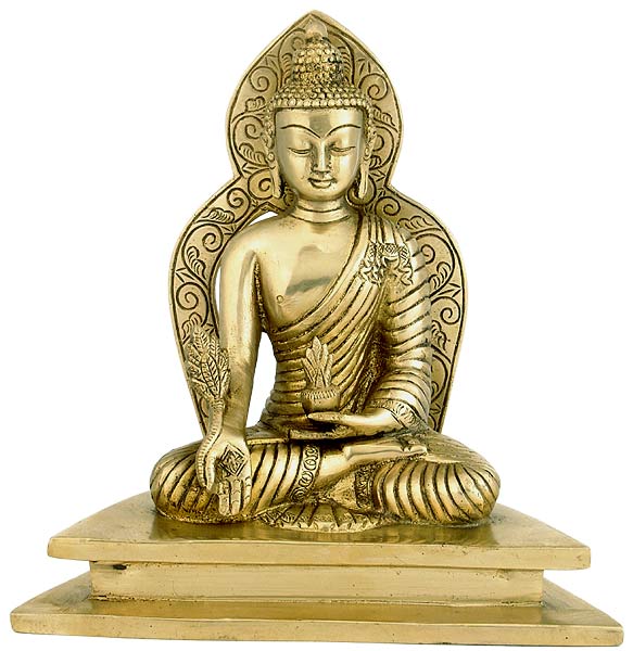 "Lord Buddha" Brass Statue