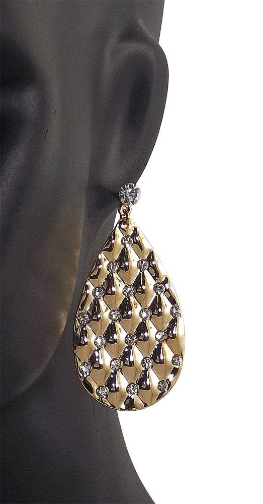Indian Top New Golden Gift Stud Earrings Jewelry