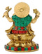 Lord Vinayaka Statue with Stones