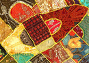 Passage to India-Embroidered Tapestry
