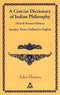 A Concise Dictionary of Indian Philosophy: Sanskrit Terms Defined in English