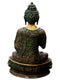 Blessing Posture Medicine Buddha Brass Sculpture