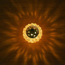 Akhand Diya Decorative Brass Crystal Oil Lamp
