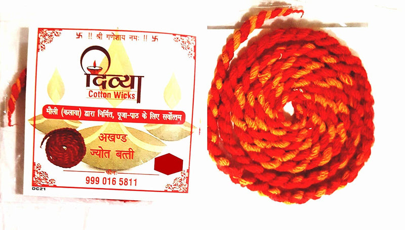 Akhand Mauli/Kaleva Wicks 12 Pcs