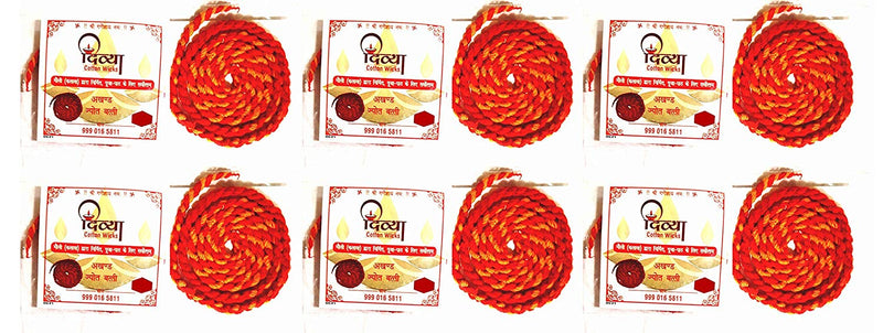 Akhand Mauli/Kaleva Wicks 12 Pcs