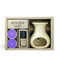 Iris Stoneware Amogha Fragrance Vaporizer Diya Lavender & Tealights