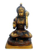 The Blessing Hanuman - Brass Statue (11 Inch)