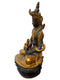 Crown Prince Siddhartha as Buddha Brass Statue