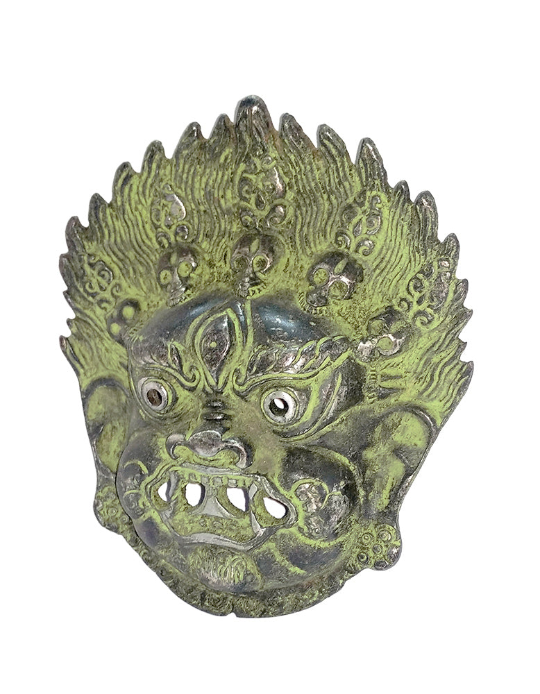 Traditional Nazar Katta - Tibetan Buddhism Feng Shui Art Antique Decorative Metal