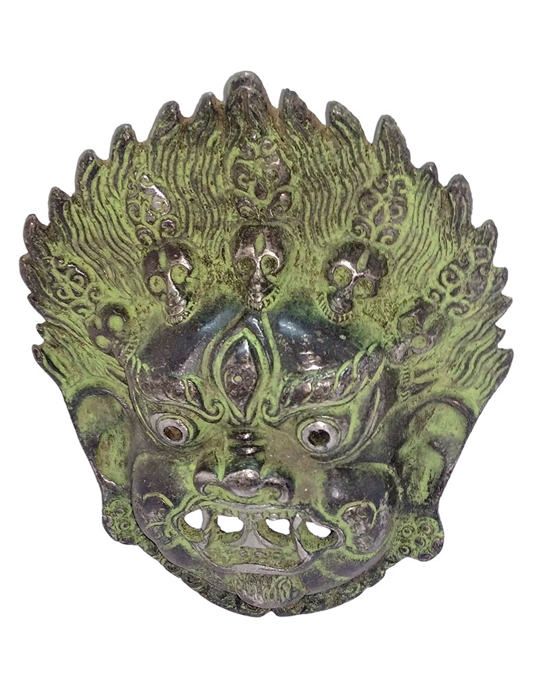 Traditional Nazar Katta - Tibetan Buddhism Feng Shui Art Antique Decorative Metal