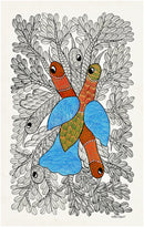 TEEPRO Bird - Gond Painting