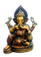 Lord Ganesha Brass Idol Big (13.2 Inch)