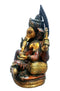 Lord Ganesha Brass Idol Big (13.2 Inch)