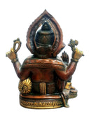 Lord Ganesha Brass Idol Big (13.2 Inch)