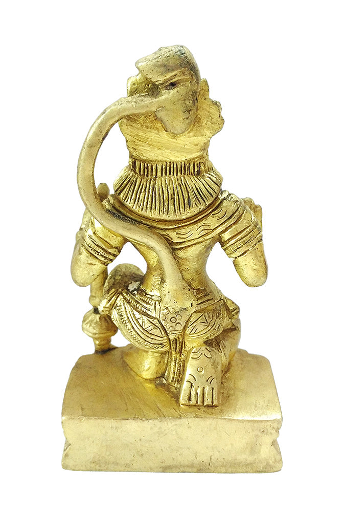 Sankat Mochan Lord Hanuman - Brass Statue