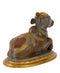 Antique Brown Finish "Nandi" The Carrier of Lord Shiva Brass Statue