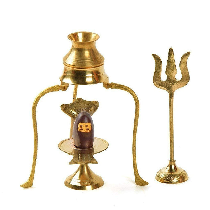 Brass Shivling for Home Temple and Office