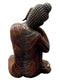 Handcrafted Lord Buddha Resting on Knee Brass Statue