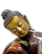 Handcrafted Lord Buddha Resting on Knee Brass Statue