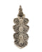 Lord Buddha White Metal Incense Stick Holder