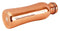 Leak Proof Curved Design Copper Water Bottle 650 ml