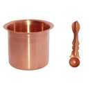 Ritual Panchpatra & Pali Copper Set