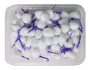 Cotton Wicks Purple Color Small - 100 Pcs