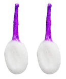 Cotton Wicks Purple Color Small - 100 Pcs