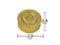 Decorative Small Shindoor Box Set of 2