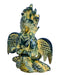 Naag Kanya Brass Statue in Black Finish
