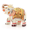 Rajasthani Handmade Elephant Marble Showpiece