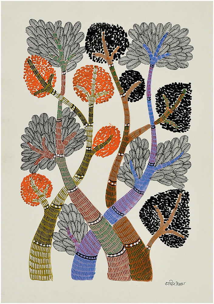 Forest Tree - Painting