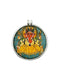 Four Arms Lord Ganesha Silver Pendant