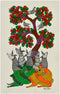 Deer Kingdom - Gond Painting
