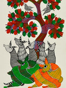 Deer Kingdom - Gond Painting
