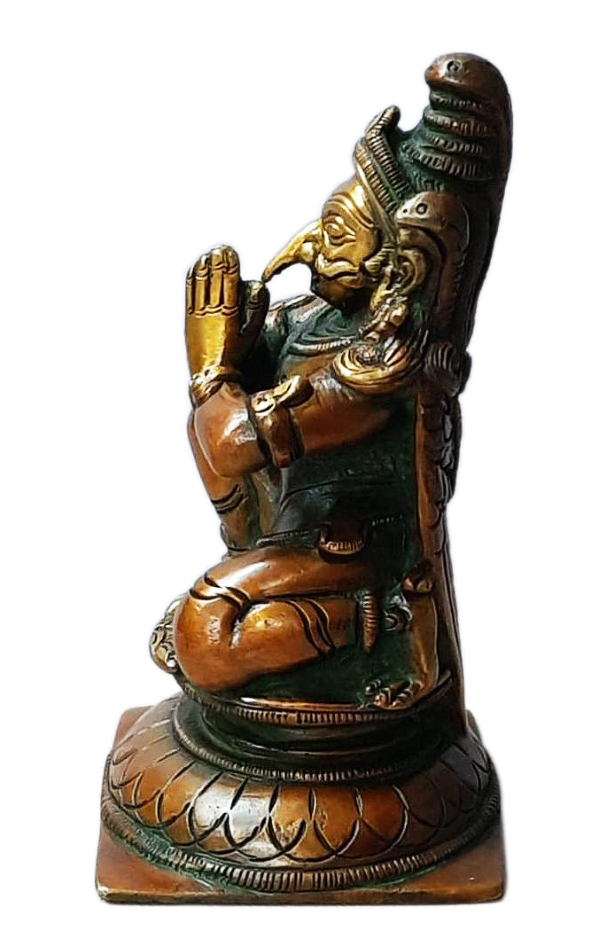 Mount of The Lord Vishnu Garuda Brass Statues
