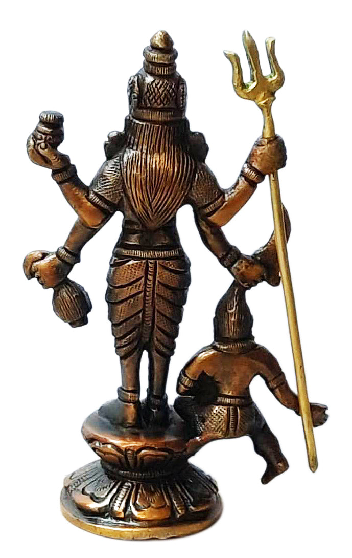 Goddess Durga Brass Statue