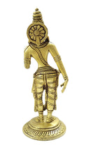Standing Goddess Parvati Brass Statue