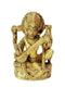 Small Brass Statue Goddess Saraswati