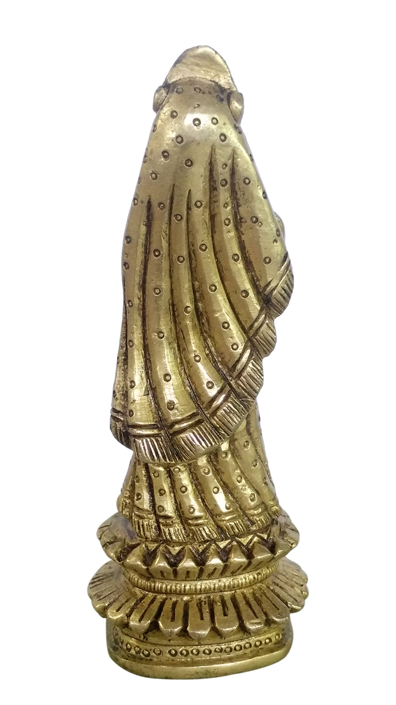 Goddess Uma Brass Statue