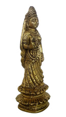 Goddess Uma Brass Statue