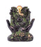 Brass Lord Ganesha Seated On Palm