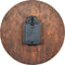 Dark Walnut Handcrafted Wooden Wall Clock