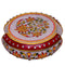 Handpainted Decorative Marble Coasters, Set of 6
