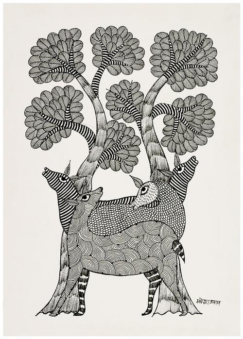 Gond Painting (Set of 4)