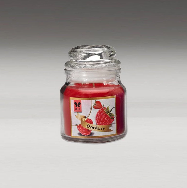 Decorative Jar Candles (Bamboo, Green Tea, Dewberry)