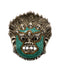 Lord Bhairav White Metal Mask Hanging