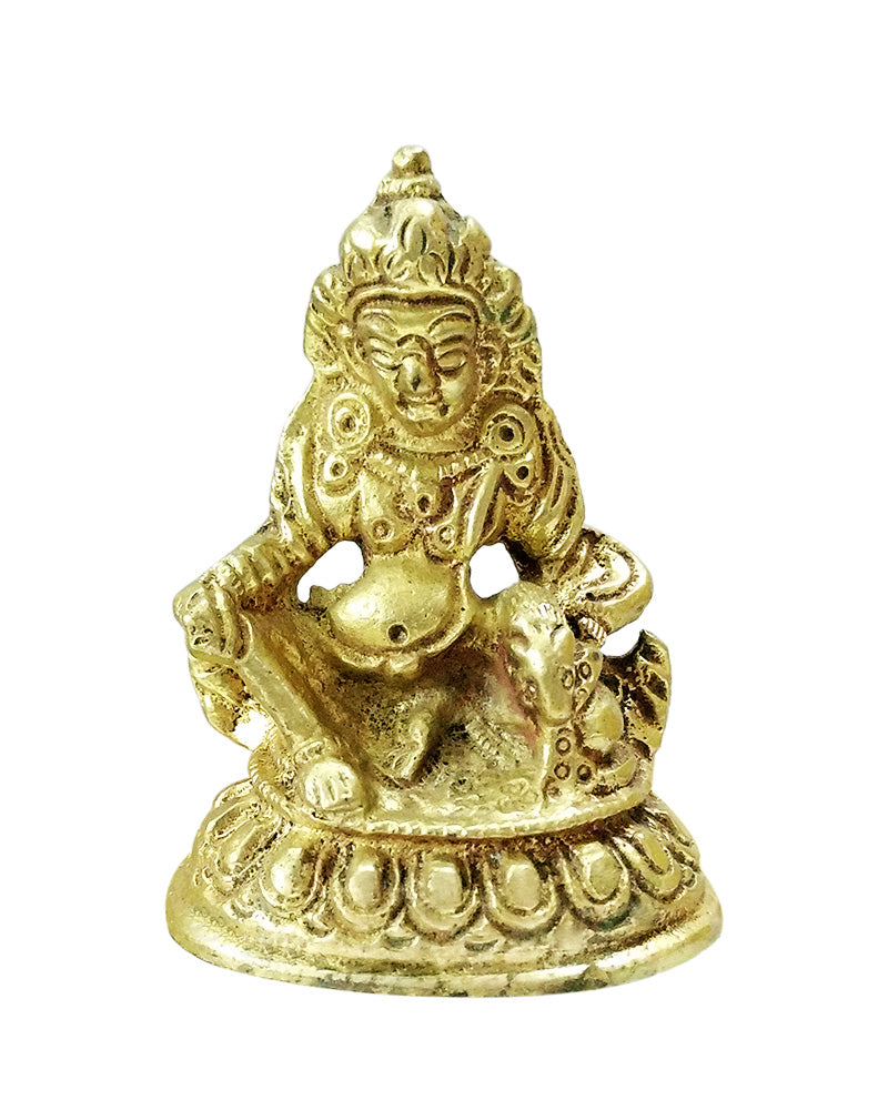 Tiny Kuber Brass Statue