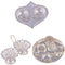 Kumkum Plate with Roli Chawal Container - Silver Plated 6"