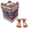 Lakshmi Charan Paduka with Tulsi Diya